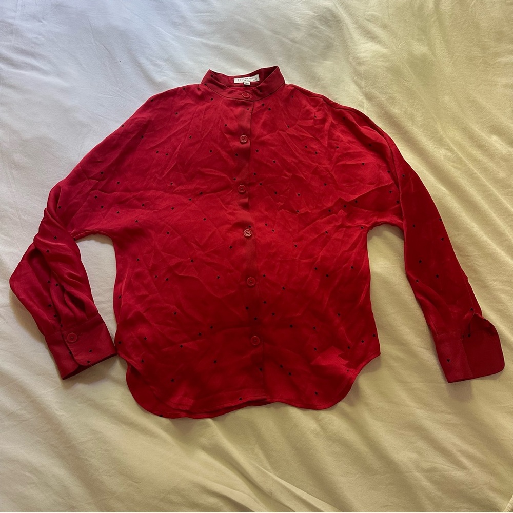 Equipment Star print shirt